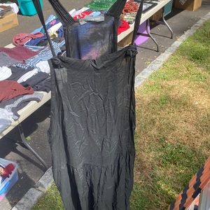 Black shirt dress or Long top